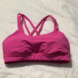 💥 Lululemon Energy Bra Hot Pink